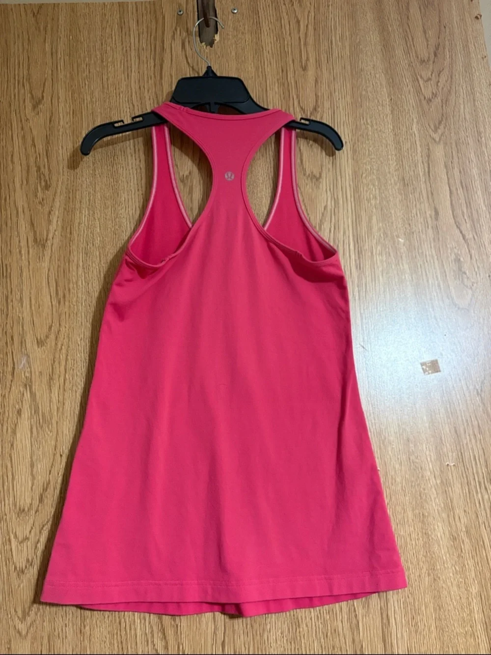 lululemon athletica Pink Racerback Tank